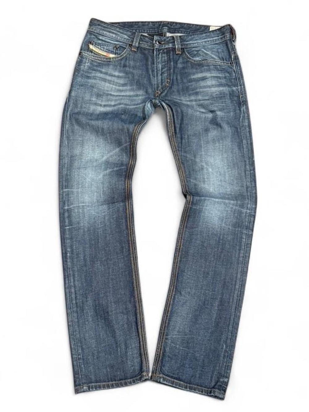 Y2K Diesel Thavar Faded Slim Skinny Jeans